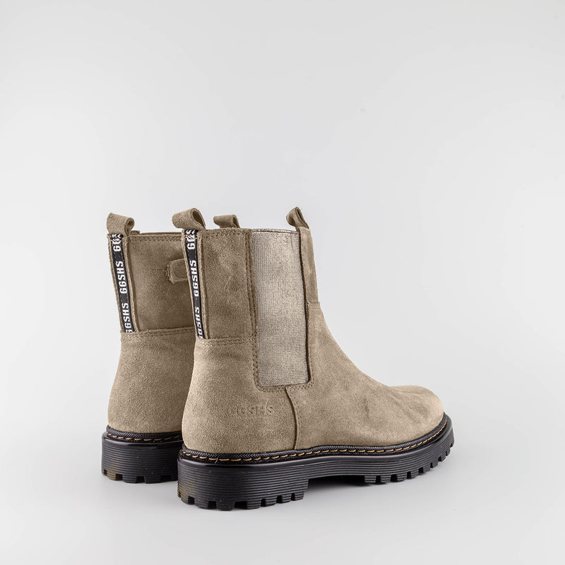Leen_Taupe Combat Boots