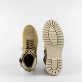 Anouk_Beige Cookie Combat Boot