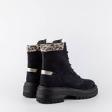 Nori_Black Combat Boot