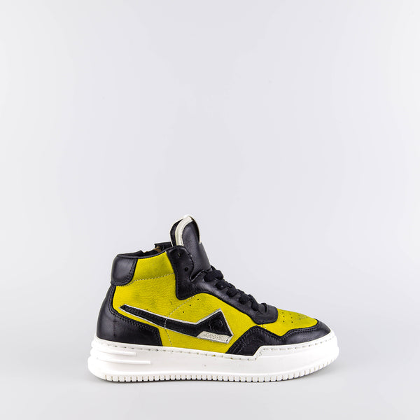 High top yellow sneakers 2025