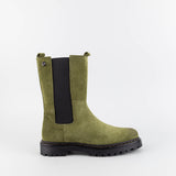 Emily Green Leather Chelsea Boots