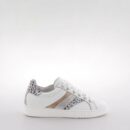 Yara White / Taupe Print