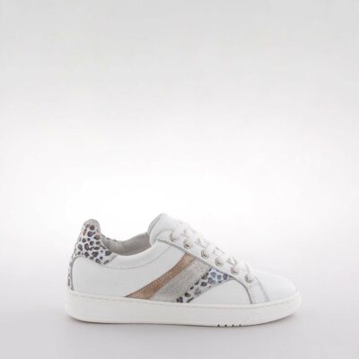 Yara White / Taupe Print