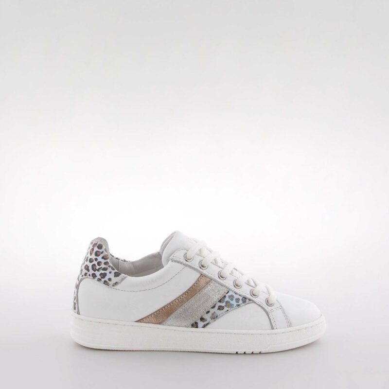 Yara White / Taupe Print
