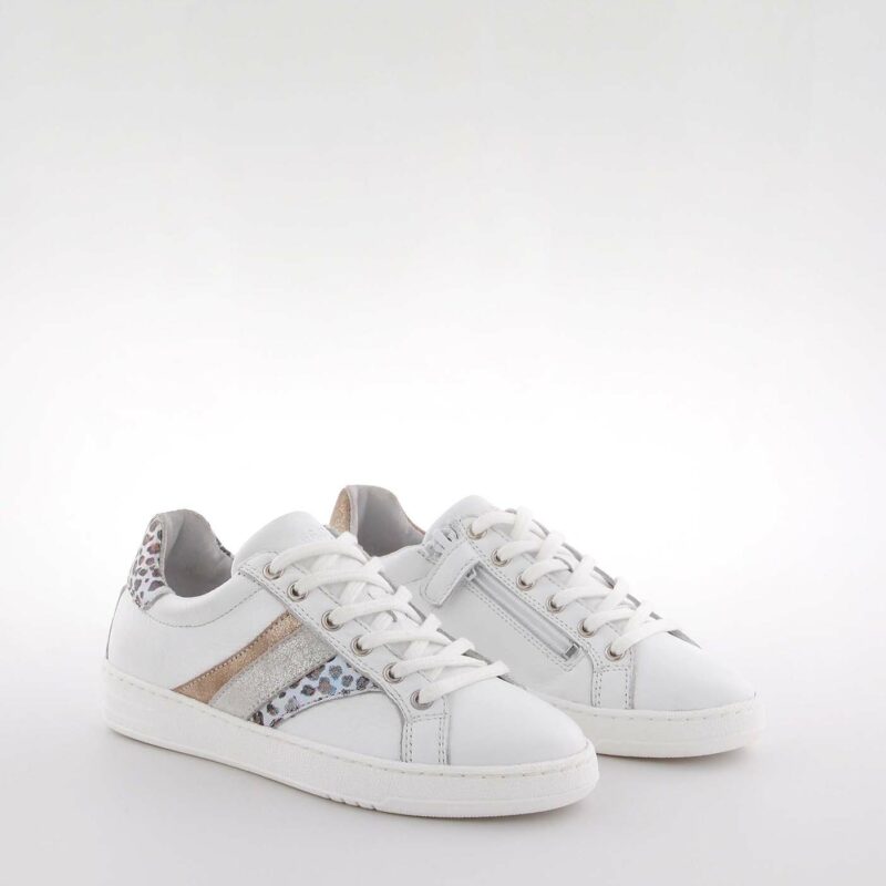 Yara White / Taupe Print - Image 2