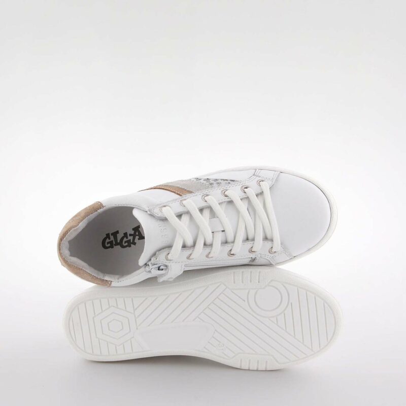 Yara White / Taupe Print - Image 4